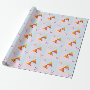 Kissing Nacho Valentines Wrapping Paper