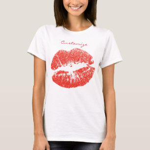 Kissing Red lips Thunder_Cove T-Shirt