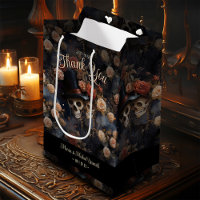 Kissing Skulls Dark Romance Gothic Wedding