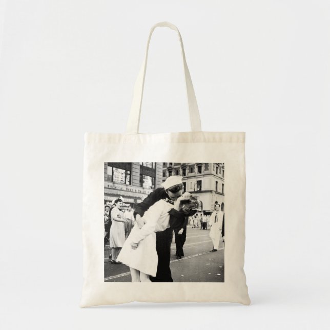 Kissing the War Goodbye Tote Bag (Front)