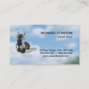 Kissing wasps business card