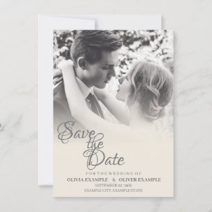 Kissing wedding couple in monochrome