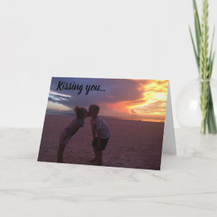 **KISSING YOU IS MY FAVORITE THING TO DO** CARD