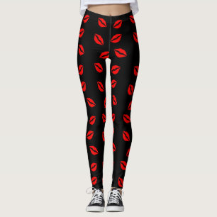 Kissy Lips Leggings