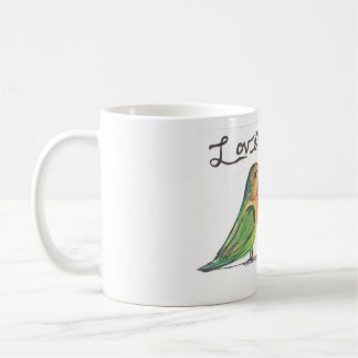 Kissy Lovebirds Mug