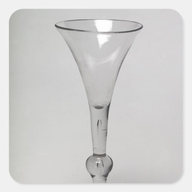 Kit-Kat glass Square Sticker (Front)