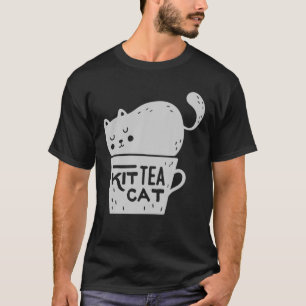 Kit Tea Cat - Cats Tri-Blend T-Shirt