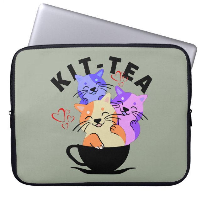 KIT TEA LAPTOP SLEEVE (Front)