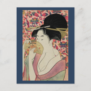 Kitagawa Utamaro 2 Postcard