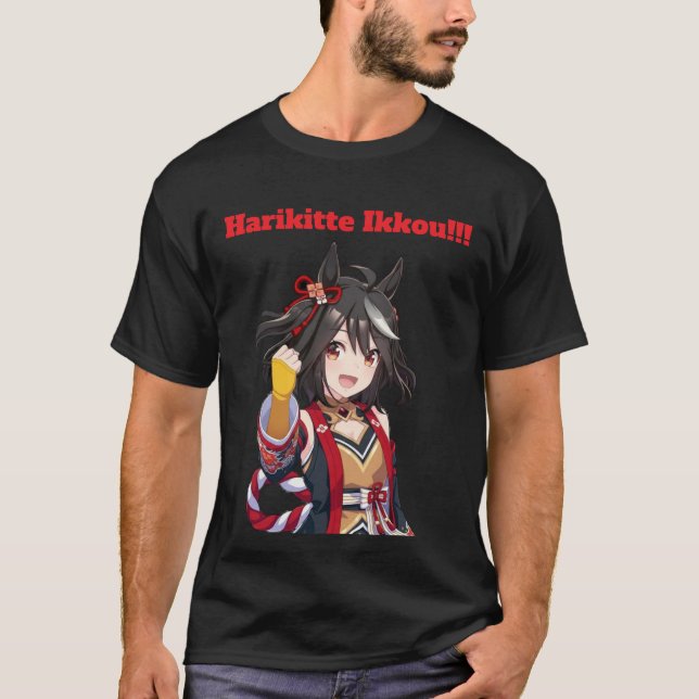 Kitasan Black Uma Musume. T-Shirt (Front)