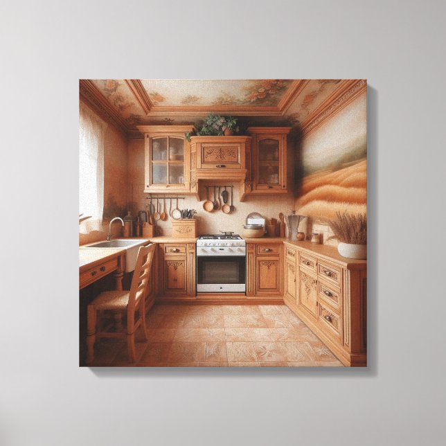Kitchen 2 canvas print (Front)