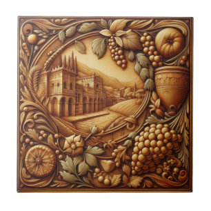 Kitchen Accent Tile Tuscan Colours 01 5000X