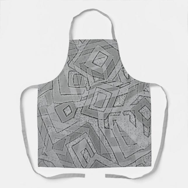 kitchen All-Over Print Apron art style design (Front)