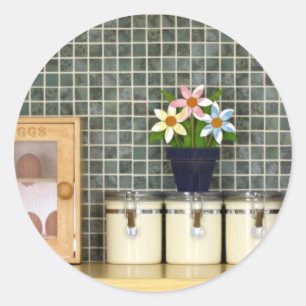 Kitchen Angels Classic Round Sticker