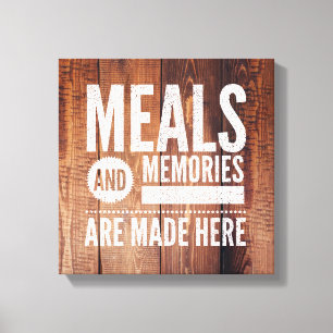 Kitchen Art Canvas Print