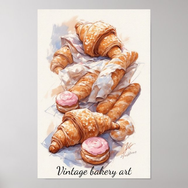 Kitchen Bakery Poster (Front)