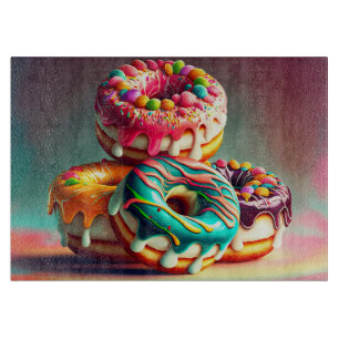 Kitchen Baking Doughnuts Cutting Board
