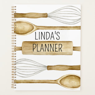 Kitchen Baking Utensils Bakers Planner