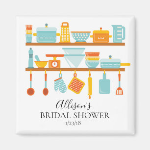 Kitchen  Bridal Shower Favour  Magnet