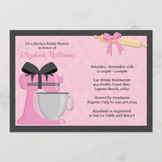 Kitchen Bridal Shower Invitation