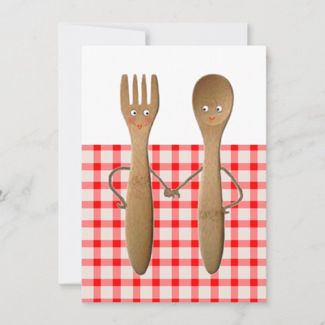 Kitchen Bridal Shower Invitations (Front)