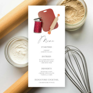 Kitchen Bridal Shower Menu