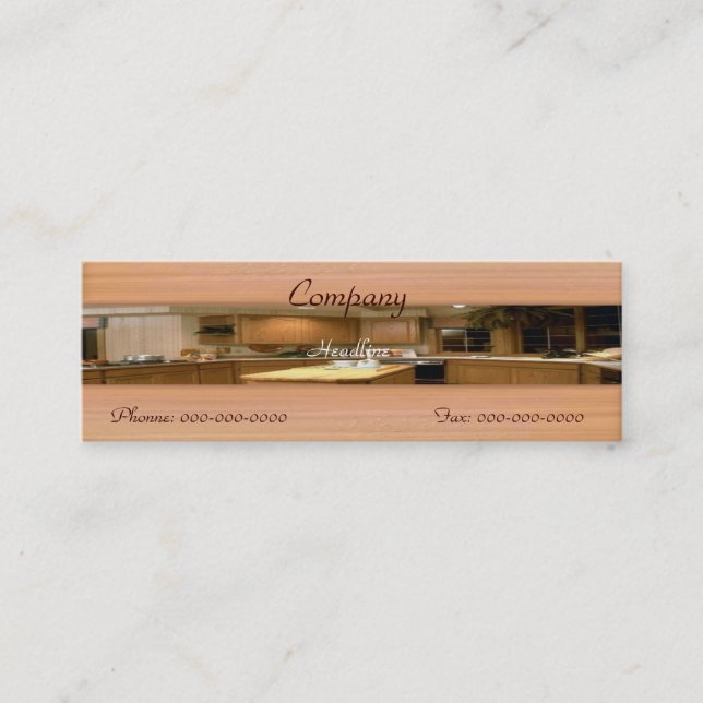 Kitchen Business Card (Front)
