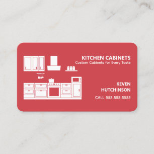 📐 Kitchen Cabinetry Business Card