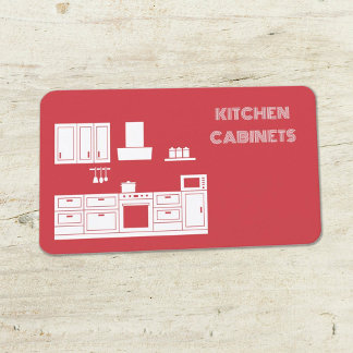 Kitchen Cabinets Business Card