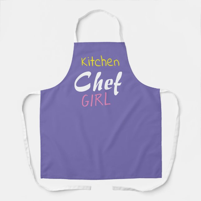 Kitchen chef girl apron (Front)