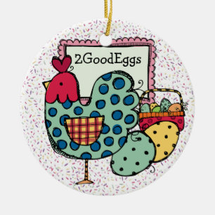 Kitchen Chicken - SRF Ceramic Tree Decoration