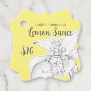 Kitchen Cooking Condiment Canning Jar Price Favour Tags