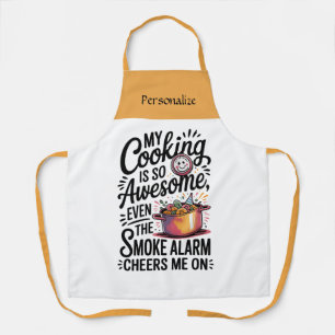 Kitchen Cooking Funny Humor Quote Personalize Apron