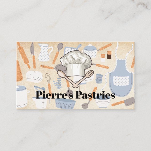 Kitchen Cooking Tools | Baker Loyalty Card (Front)