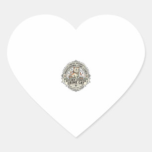 Kitchen Counter Crime Cat Kitchen Counter Crime Ca Heart Sticker