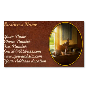 Kitchen - Country - A rural kitchen Magnetic Business Card
