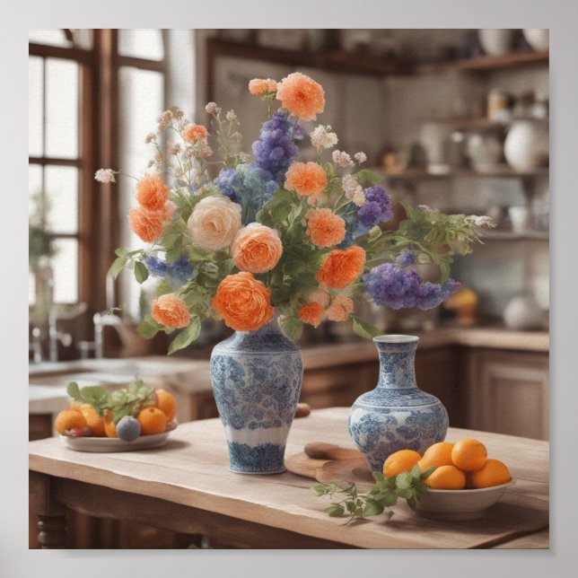 Kitchen Culinary Vintage Food Art Poster (Front)