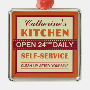 Kitchen – custom name – ornament