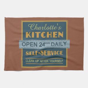 Kitchen – custom name – towel