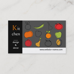 Kitchen Design Business Card