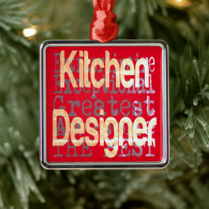 Kitchen Designer Extraordinaire Metal Tree Decoration