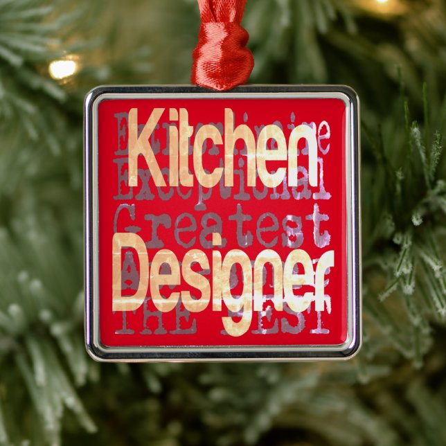 Kitchen Designer Extraordinaire Metal Tree Decoration (Tree)