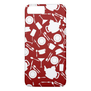 Kitchen Elements Pattern iPhone 8 Plus/7 Plus Case