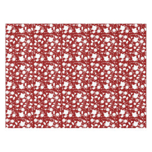 Kitchen Elements Pattern Tablecloth
