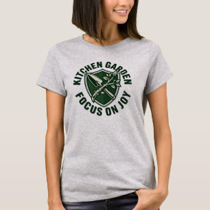 Kitchen Garden Focus On Joy Vintage Badge T-Shirt