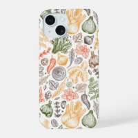 Kitchen Garden Vegetable Pattern