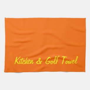 Kitchen & Golf Tea Towel