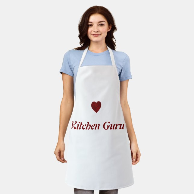 "Kitchen Guru" Apron  (Worn)