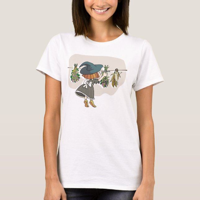 Kitchen Herbal Witch T-Shirt (Front)