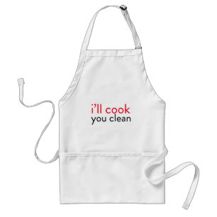 Kitchen Humour - I'll cook.You Clean Standard Apron